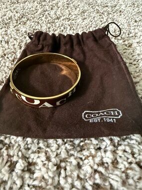 Vintage Coach Bangle Bracelet
